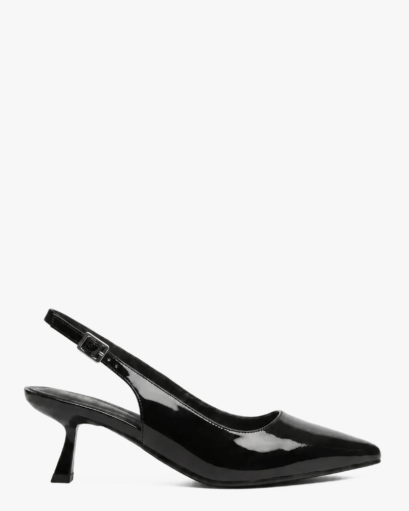 Alexandra black slingback