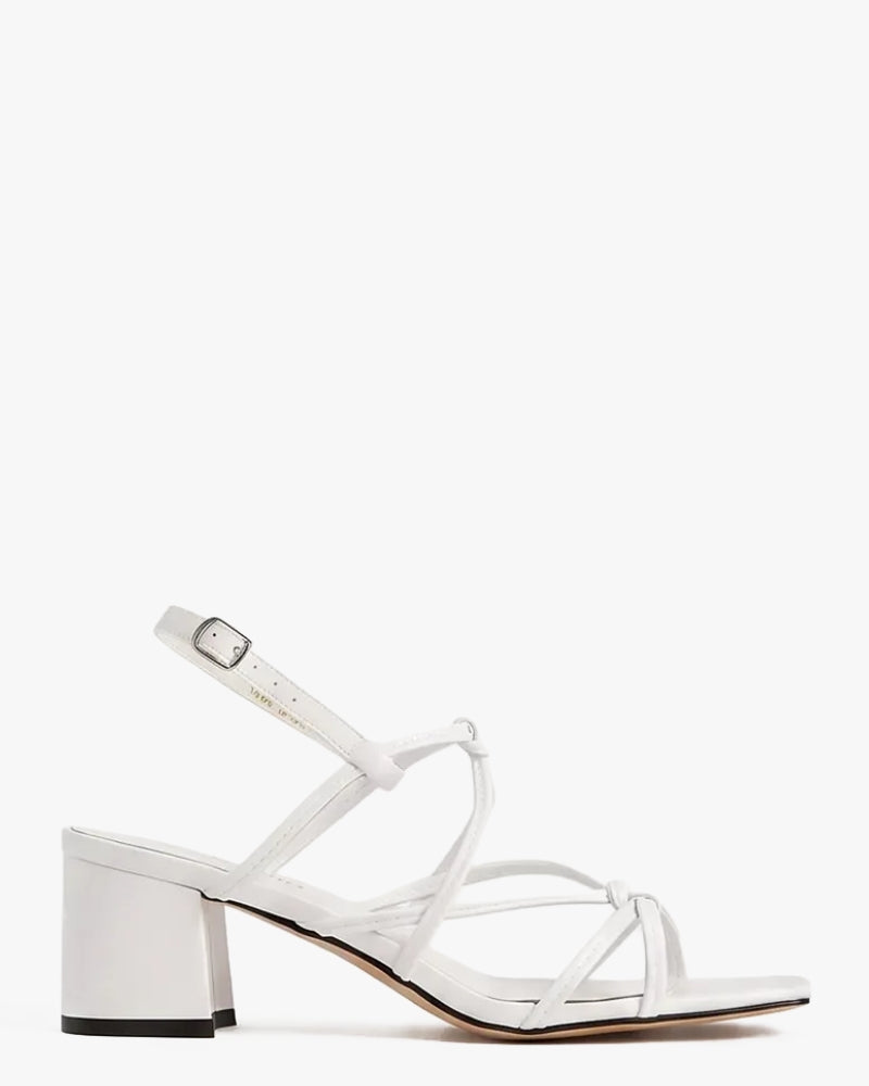 Charlotte white sandal