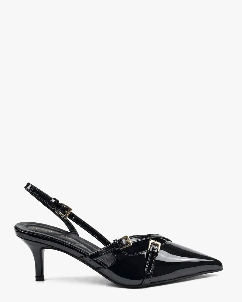 Freya Black heel 
